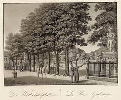 "Der Wilhelmplatz/La Place Guillaume"