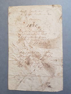 Gedicht Am Silvesterabend den deutschen Künstlern in Rom von A. Eichhorn. 1841 ;