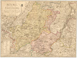Special Karte von der Ukermark mit Genehmhaltung der Königl Academie der Wissenschaften zu Berlin herausgegeben 1796 von D.F. Sotzmann Geh. Krieges Sec. und Geograph der Academie;