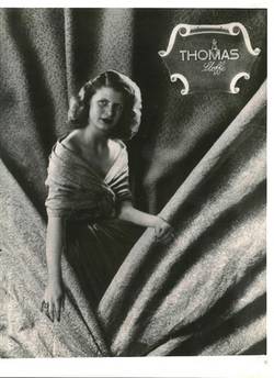 Teil-Nachlass Gerda Marhold - Positive - Werbung für "Thomas Stoffe"