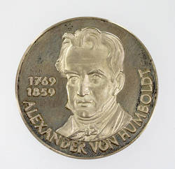 Medaille zum 200. Geburtstag von Alexander von Humboldt;