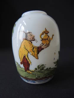 Vase  mit Darstellung eines Chinesen