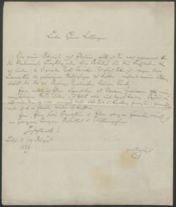 Heinrich Friedrich Link, Brief