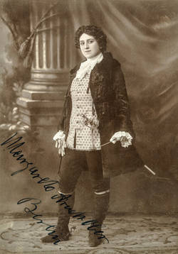 Margarete Arndt-Ober als Octavian in Der Rosenkavalier;