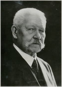 Porträt Paul von Hindenburg