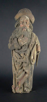 Apostel (Jacobus d. Ä.), Figur eines Retabels aus der Kirche in Pätzig 