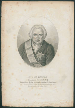 Sir J.ph Banks / (Voyageur Naturaliste);