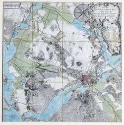 Plan von der so genannten Insel Potsdam nebst den umliegenden Gegenden...;