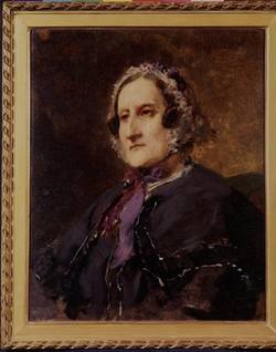 Porträt Minna Meyerbeer, um 1880;