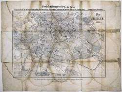 Plan von BERLIN 1855.;