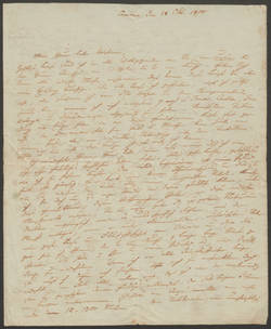 Alexander von Humboldt an Christiane v. Haeften;