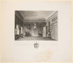  Arbeitszimmer des Königs Friedrich Wilhelm III. von Preußen im Palais zu Berlin