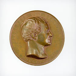 Medaille Alexander von Humboldt, zum Erscheinen des Werkes Kosmos