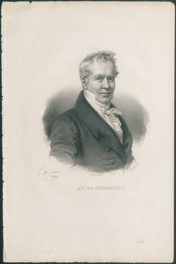 Portrait Alexander von Humboldt;