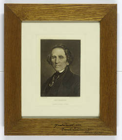 Porträt Giacomo Meyerbeer Photogravüre