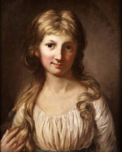 Bildnis Wilhelmine Henry, genannt Minette;