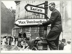 Straßenumbenennung Max-Reinhardtstraße ;
