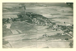 Luftaufnahme Zehlendorf b. Oranienburg mit Straße nach Liebenwalde