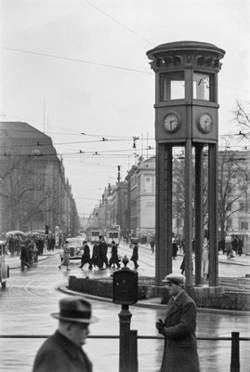 Der Potsdamer Platz mit Verkehrsampel