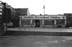 o.T., "Schultheiss-Bierhalle" Straßenansicht