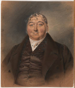Porträt des Kattunfabrikanten Heinrich Jachtschütt