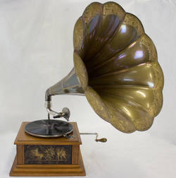 Trichter-Grammophon;