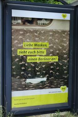 "Maske sucht Berliner"