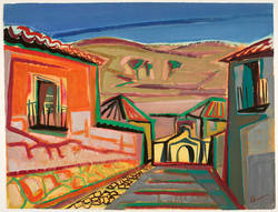 "Strasse in Segovia" 1952