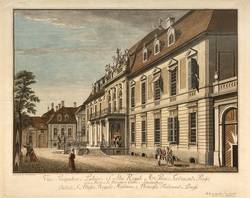 Vue et Perspective du Palais de S:Alts: Royale Mgnr: le Prince Ferdinand de Prusse