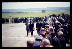 Flughafen Bonn-Wahn, Adenauer, Kennedy
