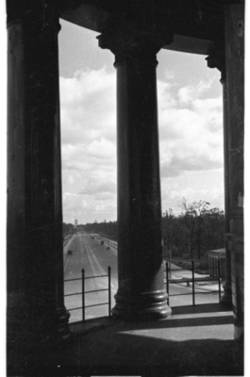 Blick von der Siegessäule zum Brandenburger Tor