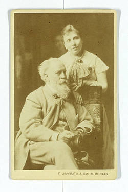 Porträt Gustav und Cornelie Richter, um 1875;