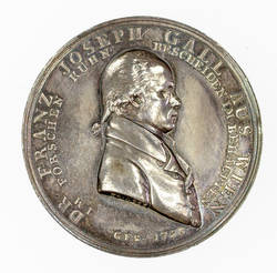 Medaille auf eine Vorlesung des Arztes Franz Joseph Gall in Berlin