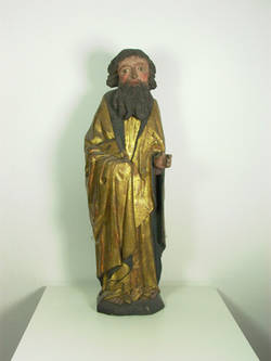 Apostel Paulus?, Figur vom Hochaltar der Marienkirche in Berlin