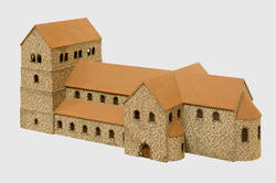Modell der spätgotischen Nikolaikirche;
