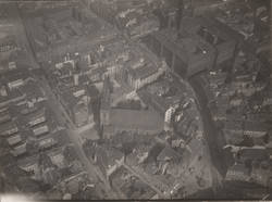 Luftaufnahme: Nikolaikirche, Berliner Rathaus und Umgebung