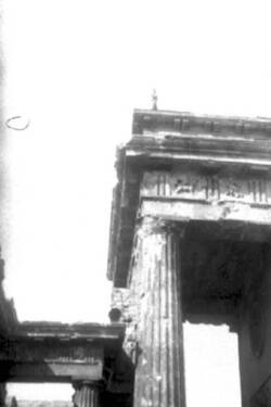 Brandenburger Tor. Detailaufnahme