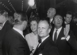 Internationale Filmfestspiele 1956, Wölffer und Gattin, Walther Gross