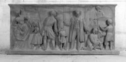 vom Denkmal für Peter Beuth (1781-1853): Kattundruck und Schnellpressen-Buchdruck