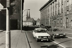 Stralauer Straße mit Blick zum Nikolaiviertel