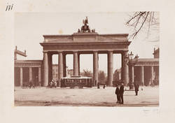 Brandenburger Tor von Westen;