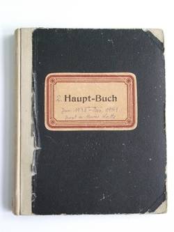 Haushaltsbücher von Kurt und Marie Witte von 1926 bis 1981.