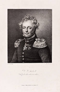 Porträt des königlichen Polizeipräsidenten von Berlin Ludwig Wilhelm von Esebeck;