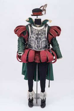 Kostüm des Ritter Blaubart;