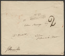 Briefumschlag von Alexander von Humboldt an John Murray