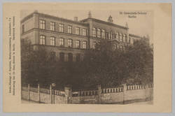 Schulgebäude der 59. Gemeindeschule in Berlin-Friedrichshain;