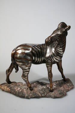  Zebra von Heinrich Drake (1903-1994)