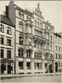 Geschäfts- und Wohnhaus in Berlin, Jägerstraße 9.;