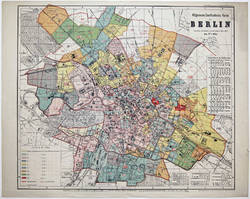 Allgemeine Sterblichkeits-Karte von BERLIN 