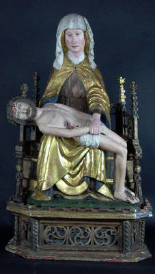 Pietà aus der Dorfkirche in Alt-Tempelhof